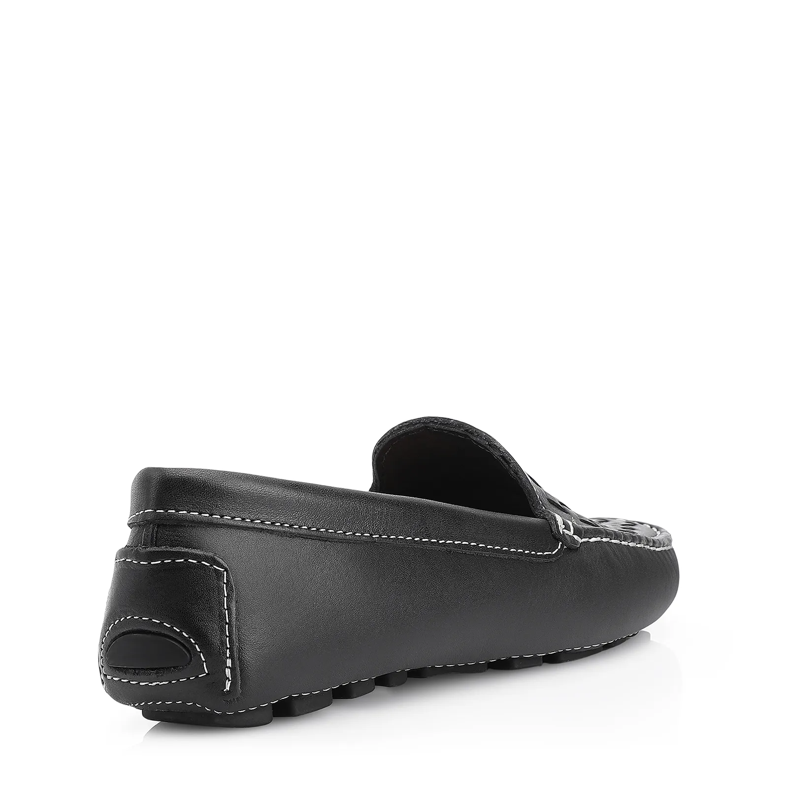 Mocassim Tressê Couro Preto