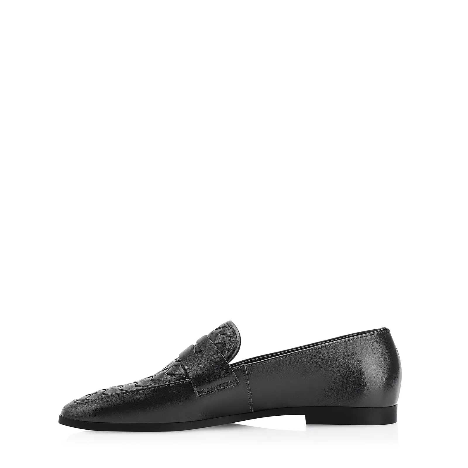 Mocassim Tressê Couro Preto