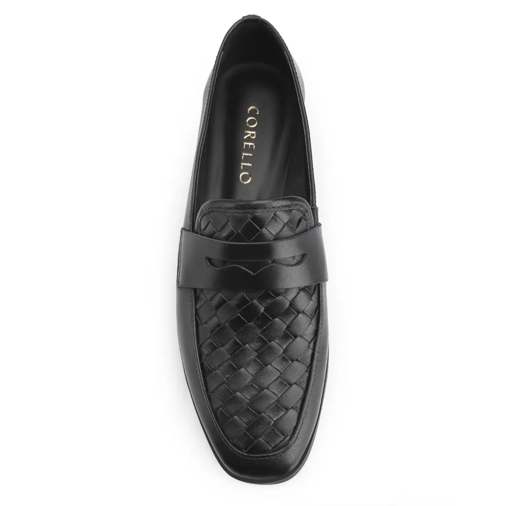 Mocassim Tressê Couro Preto - imagem 5