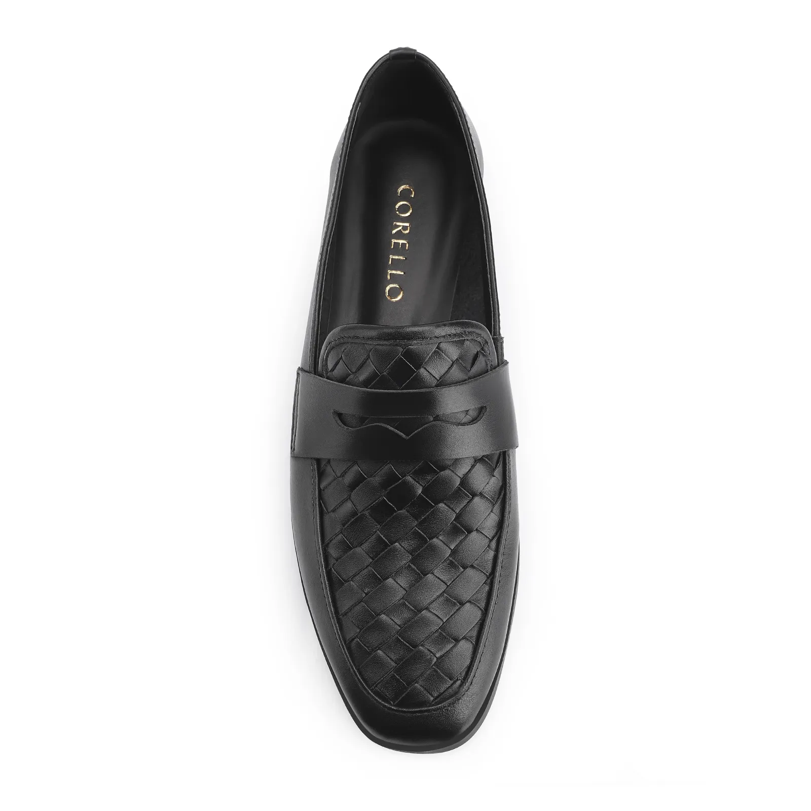 Mocassim Tressê Couro Preto