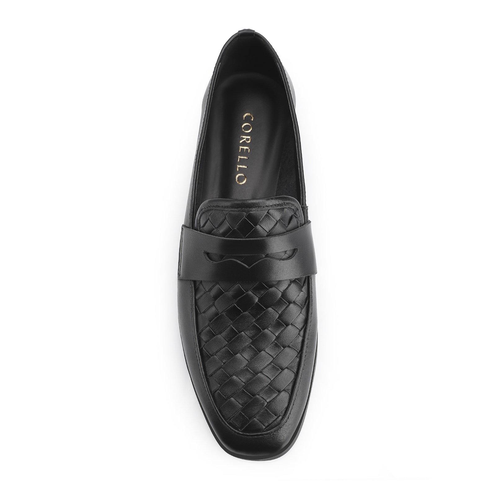 Mocassim Tressê Couro Preto