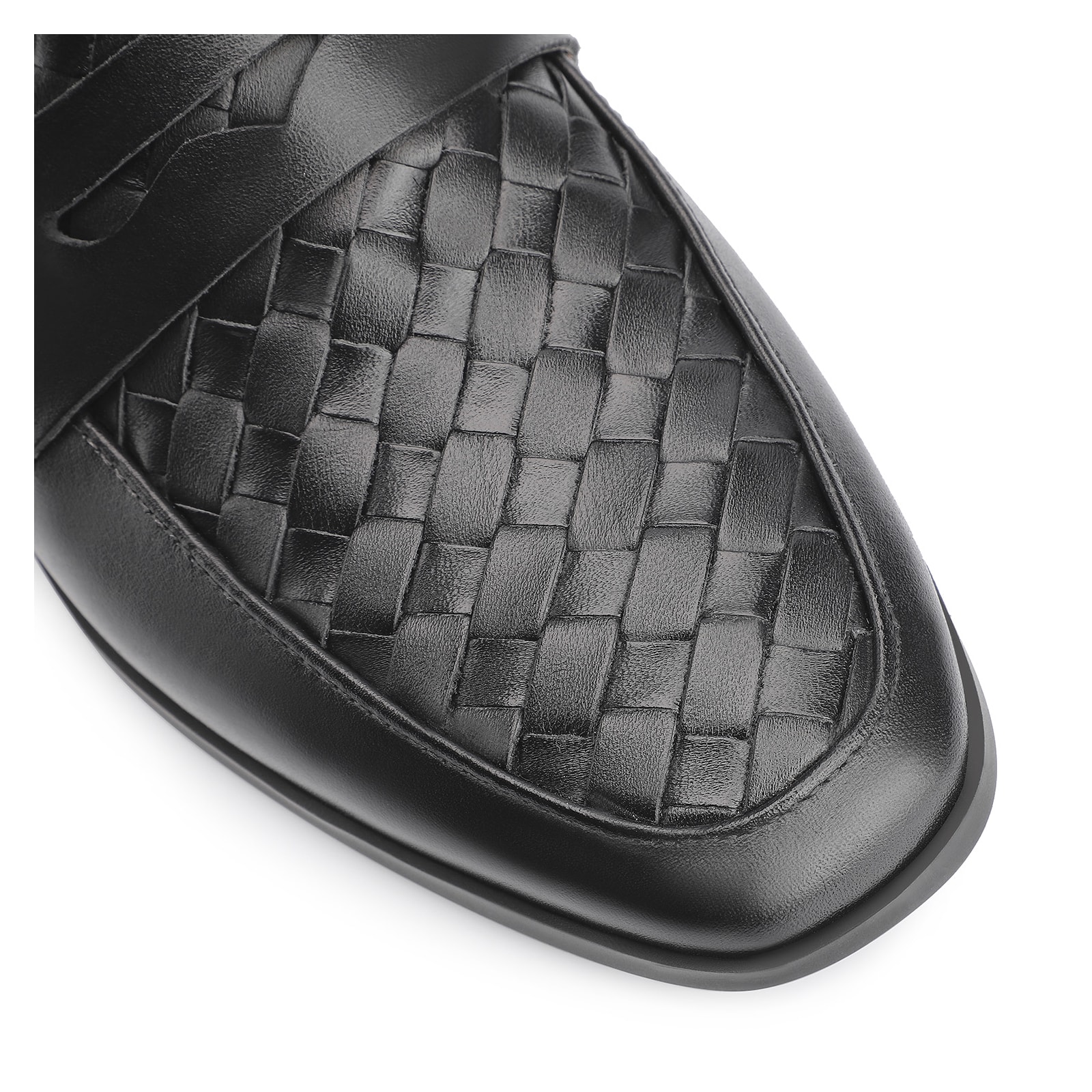 Mocassim Tressê Couro Preto