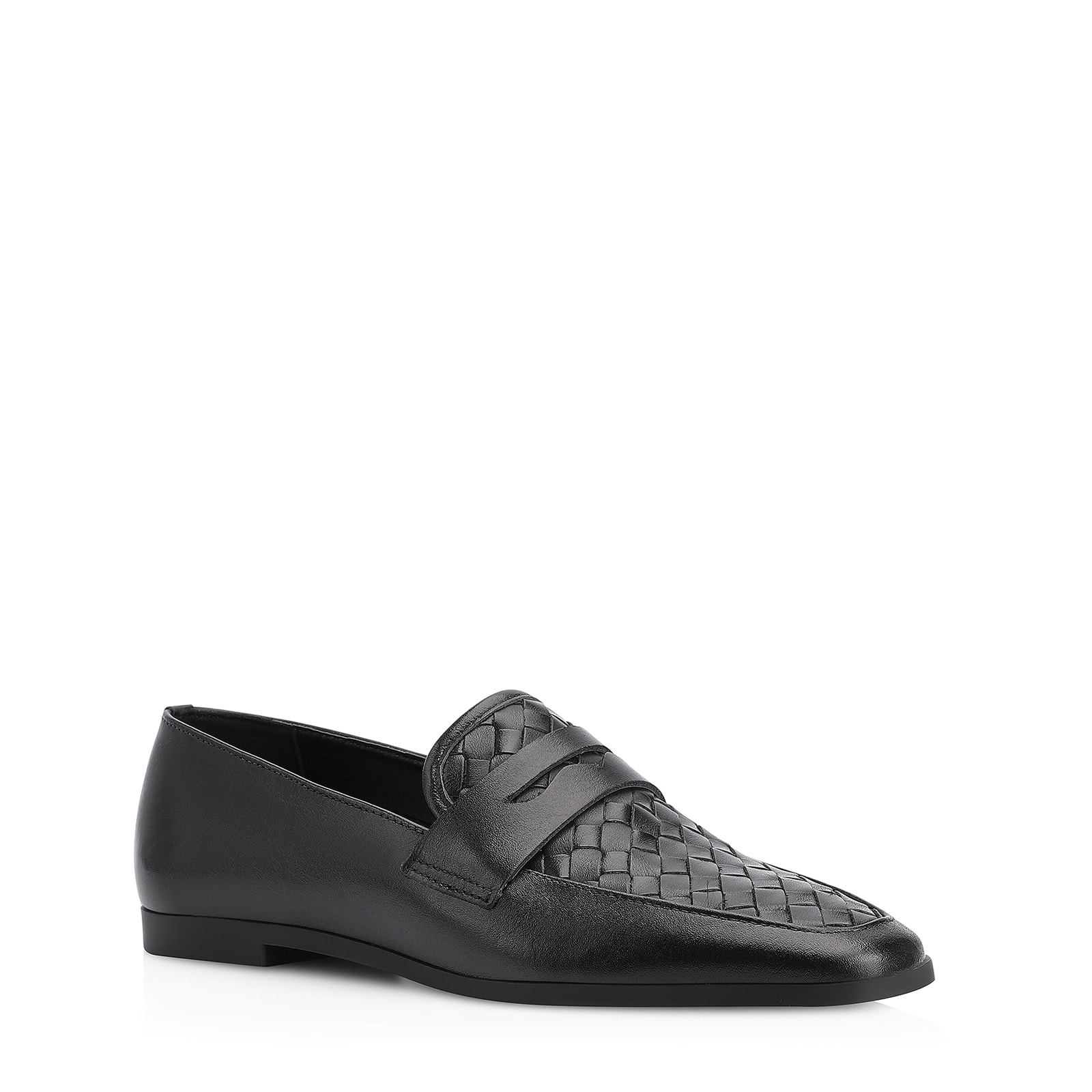 Mocassim Tressê Couro Preto