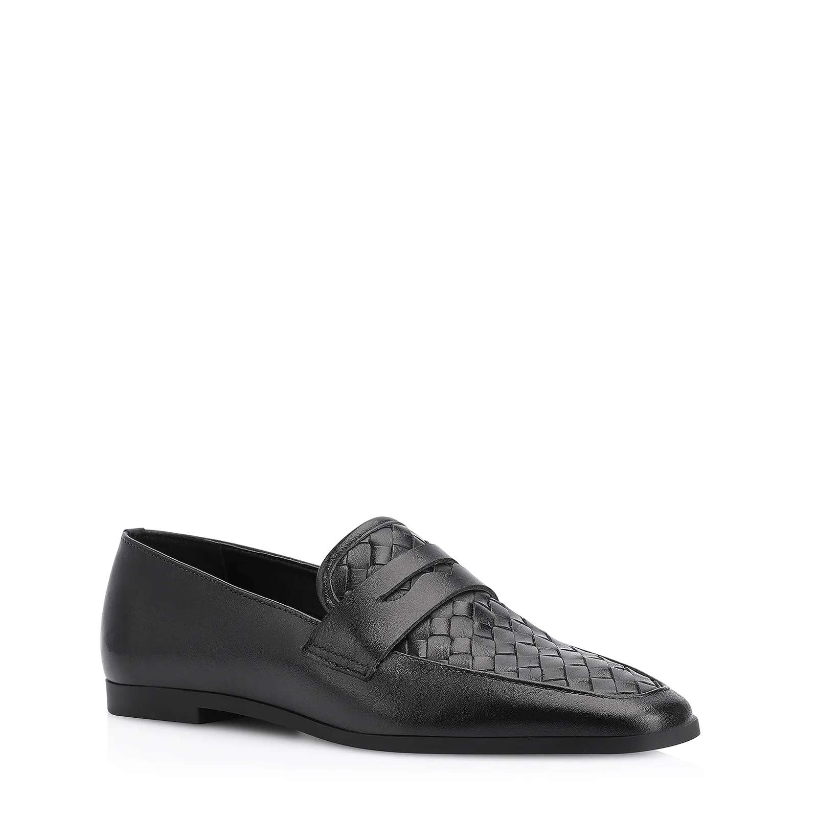 Mocassim Tressê Couro Preto
