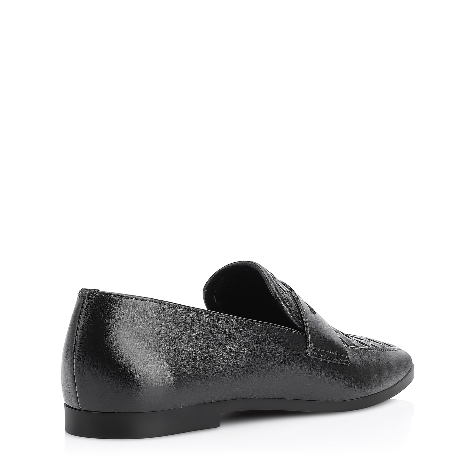 Mocassim Tressê Couro Preto
