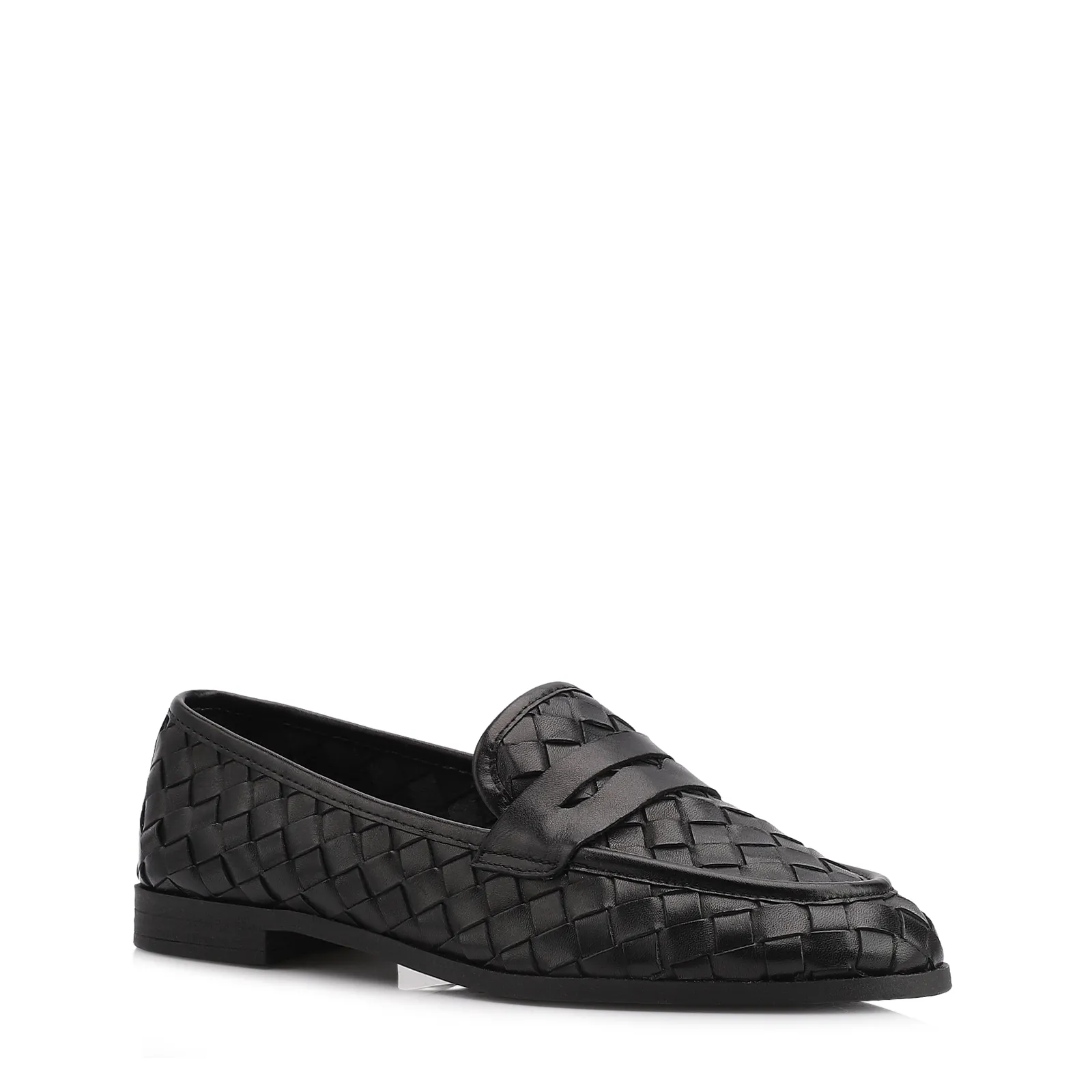 Mocassim Tressê Couro Preto