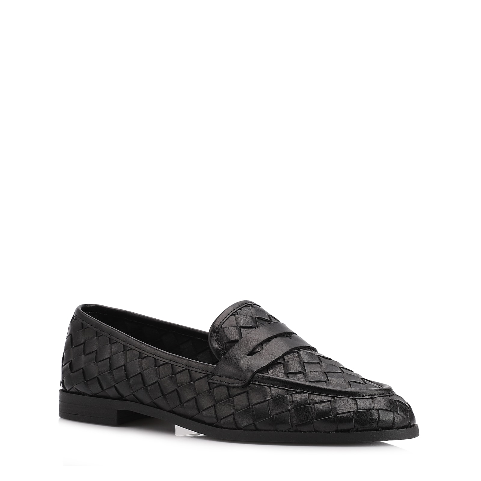 Mocassim Tressê Couro Preto