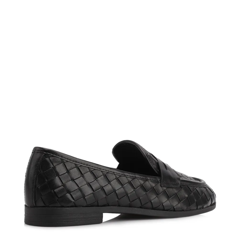 Mocassim Tressê Couro Preto - imagem 4