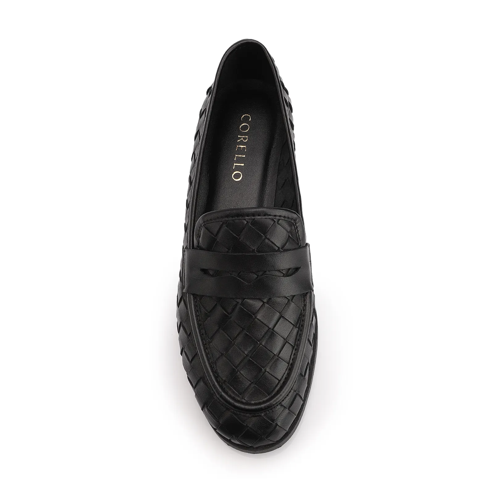 Mocassim Tressê Couro Preto