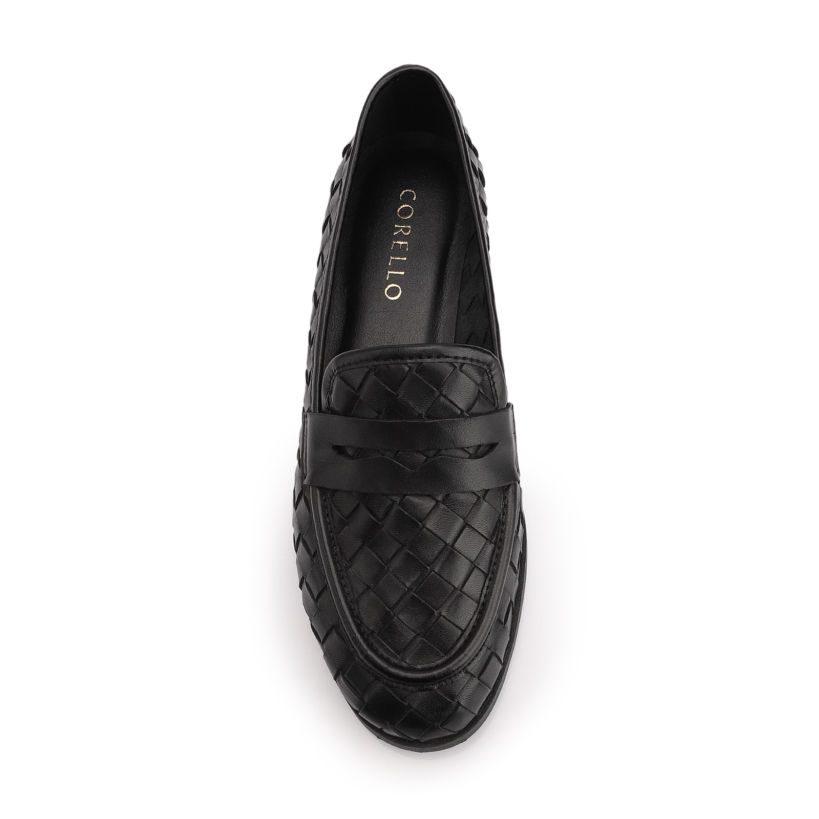 Mocassim Tressê Couro Preto
