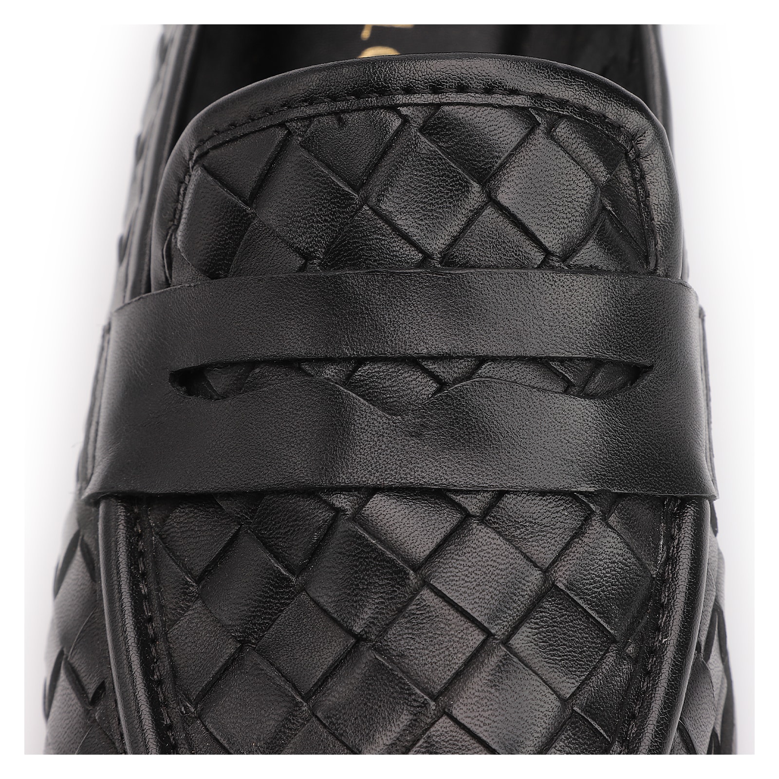 Mocassim Tressê Couro Preto
