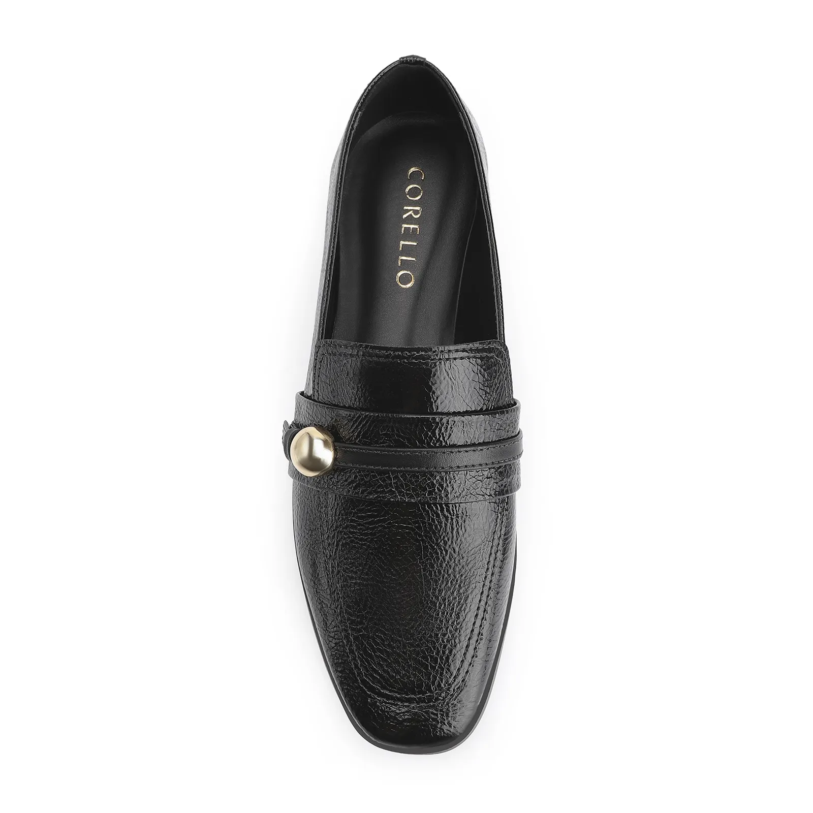 Mocassim Verniz Preto