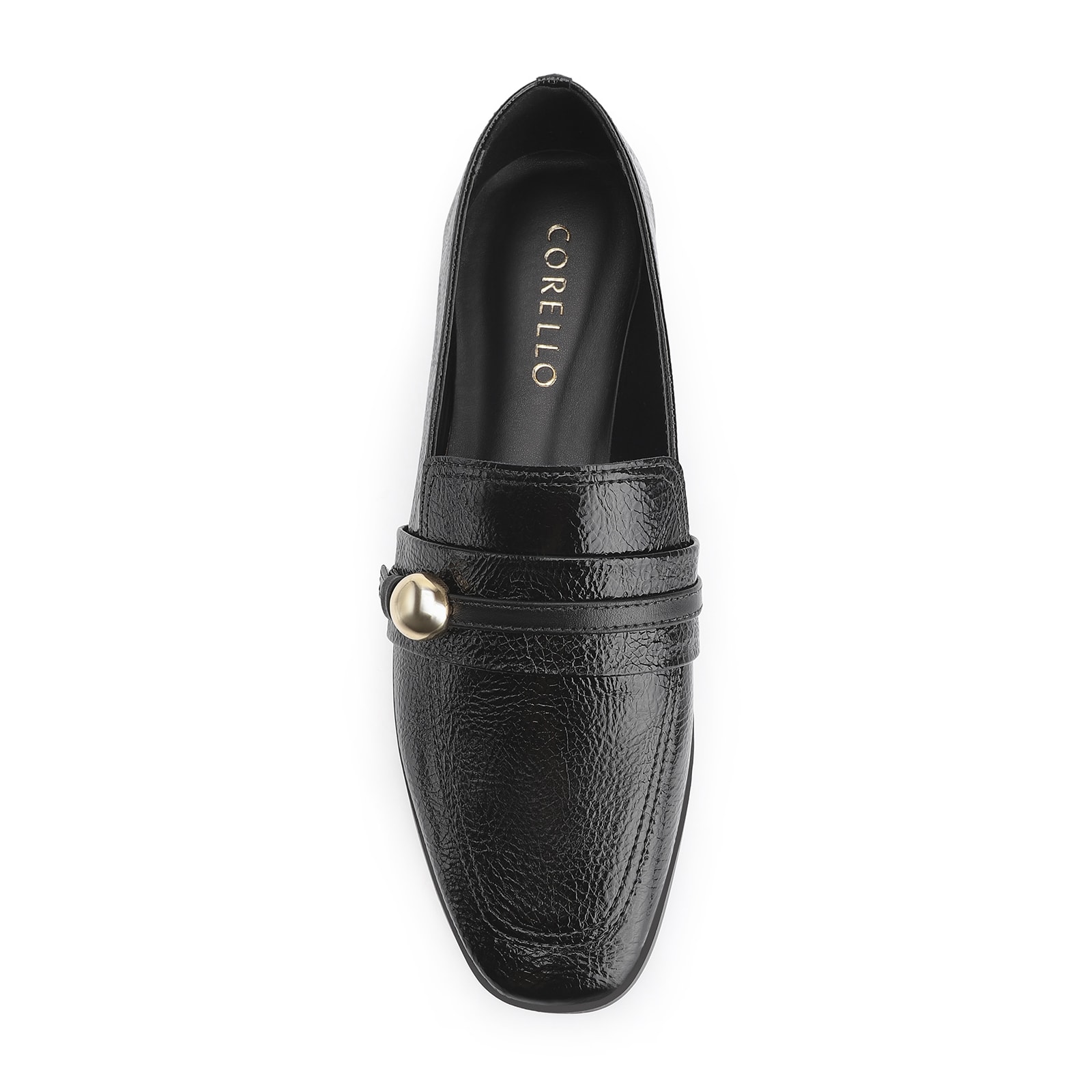 Mocassim Verniz Preto
