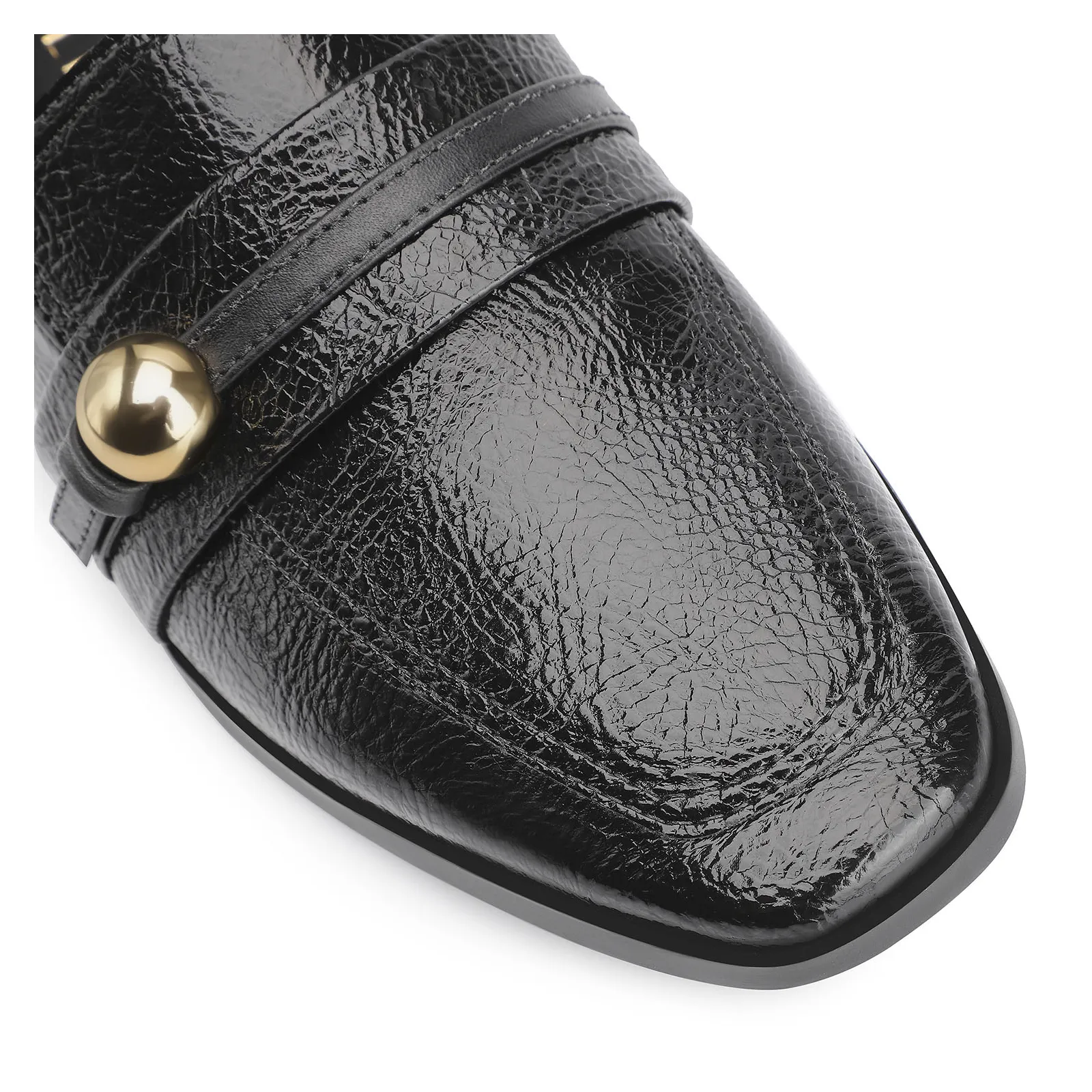 Mocassim Verniz Preto