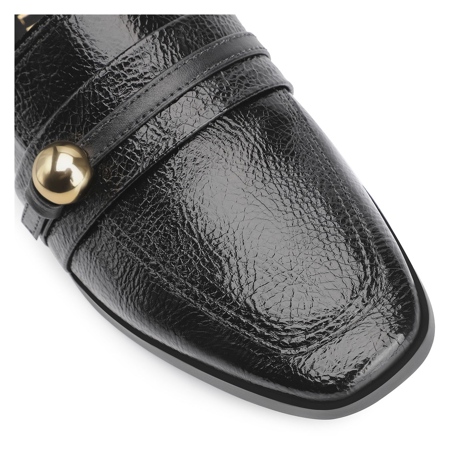 Mocassim Verniz Preto