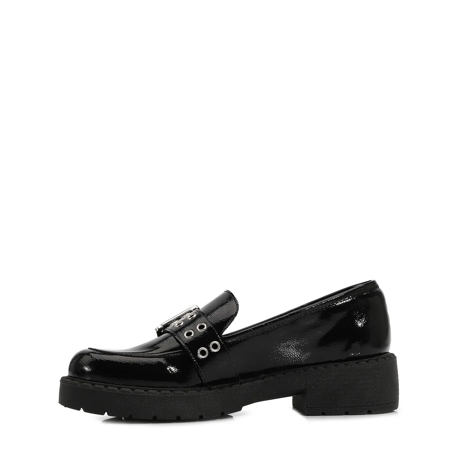 Mocassim Verniz Preto