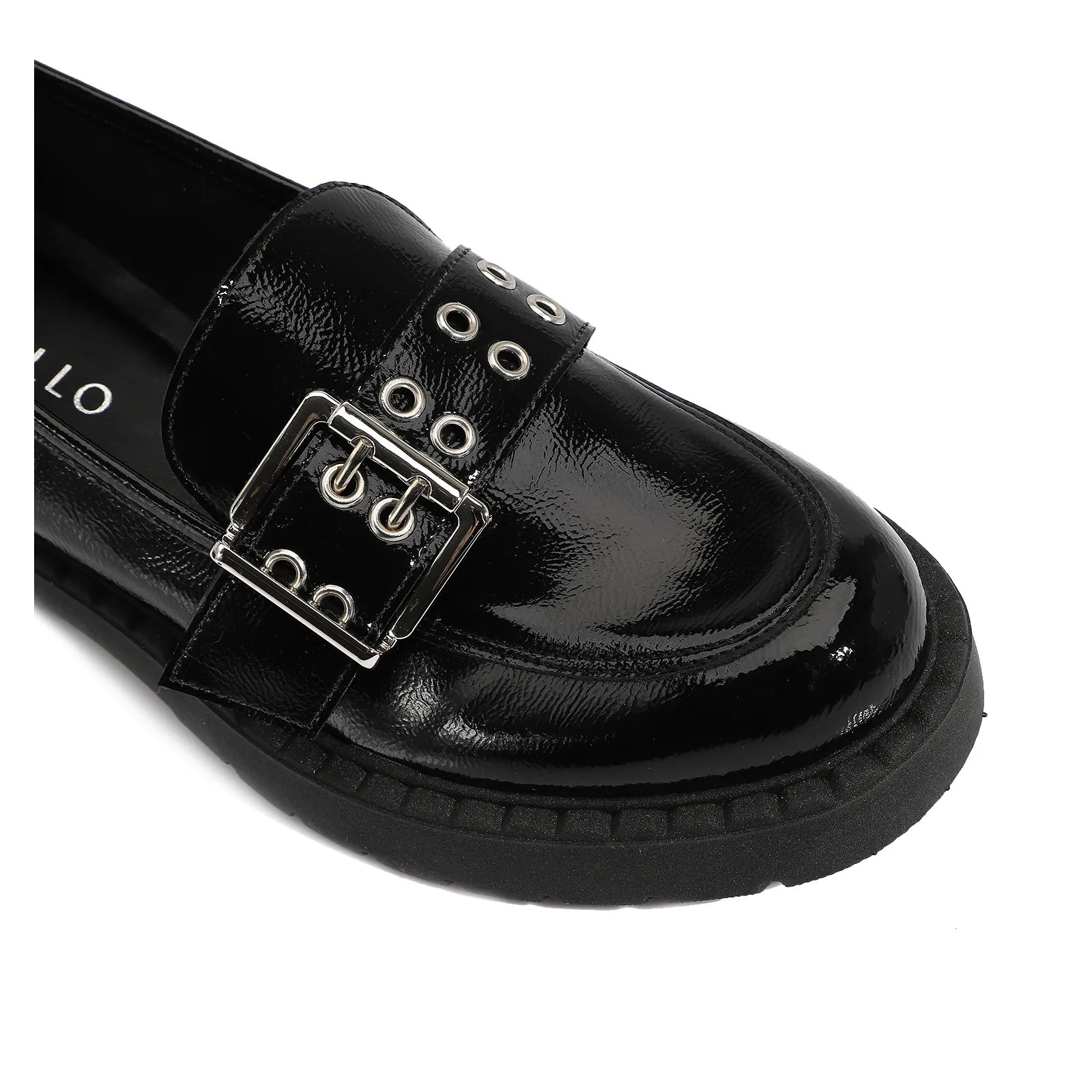 Mocassim Verniz Preto