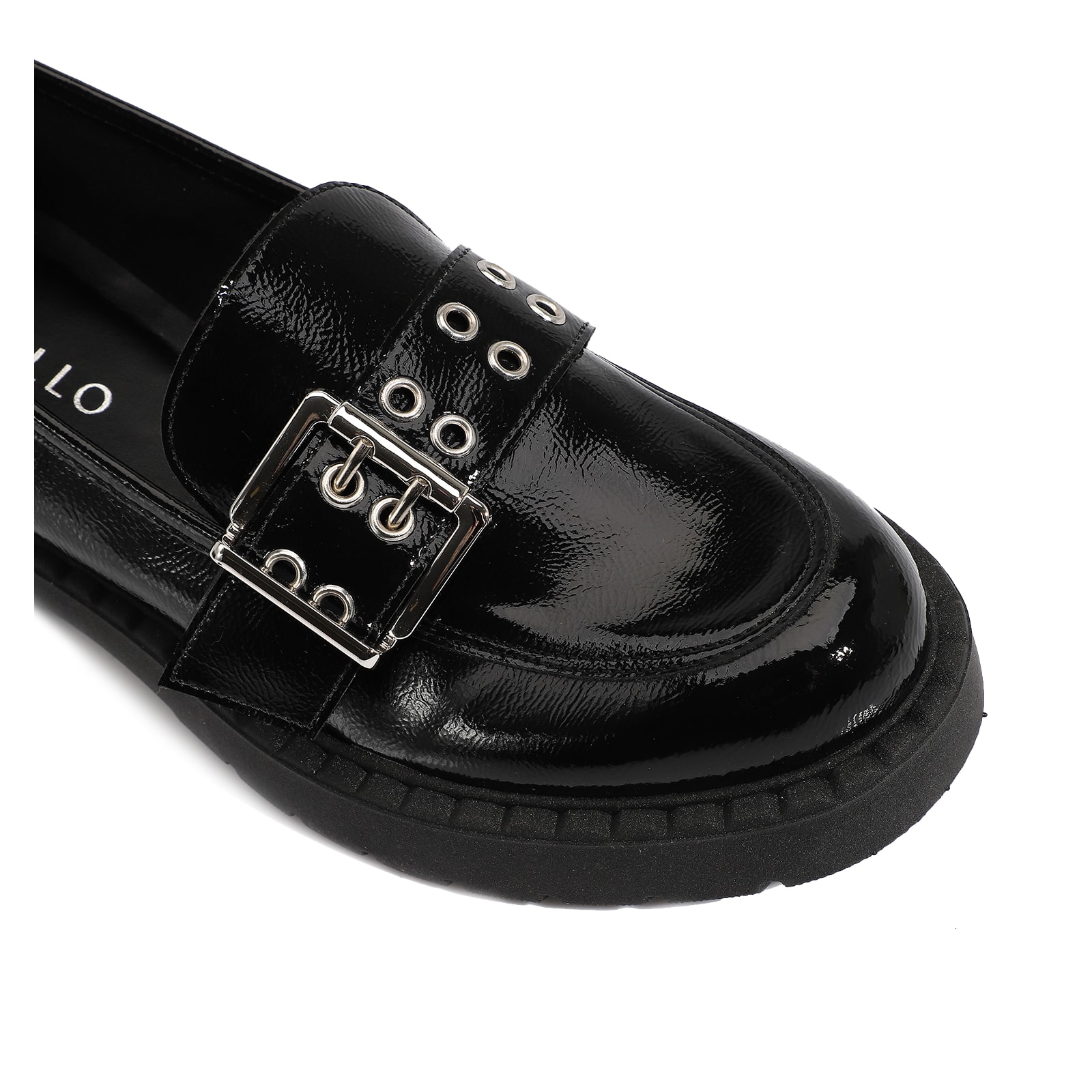 Mocassim Verniz Preto