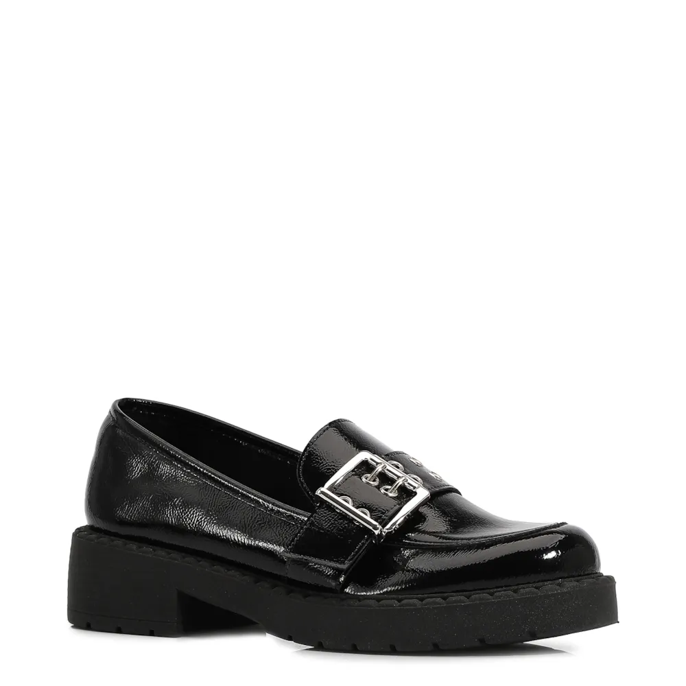 Mocassim Verniz Preto