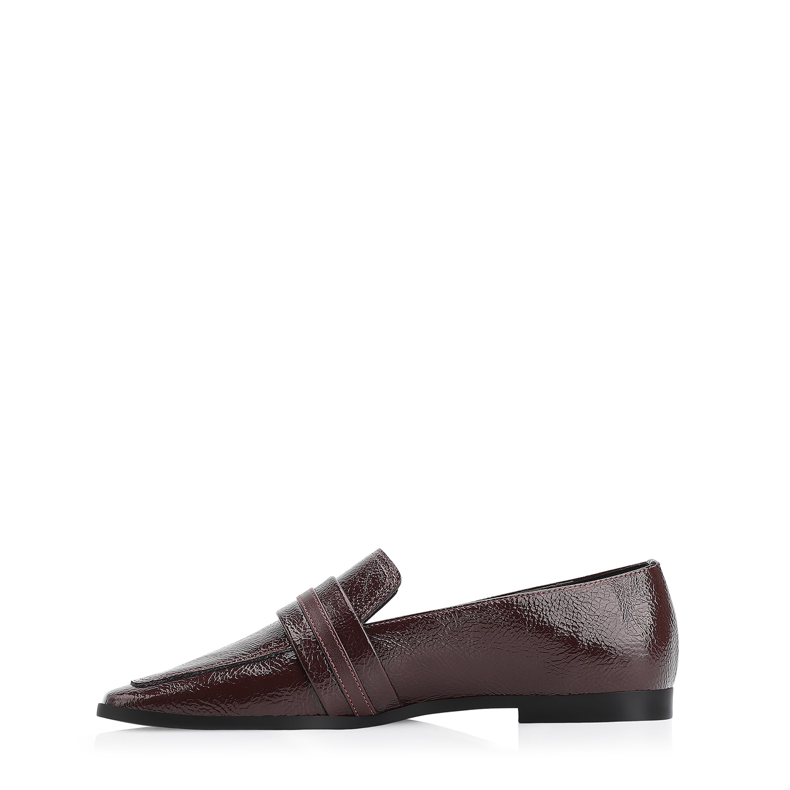 Mocassim Verniz Vinho Escuro