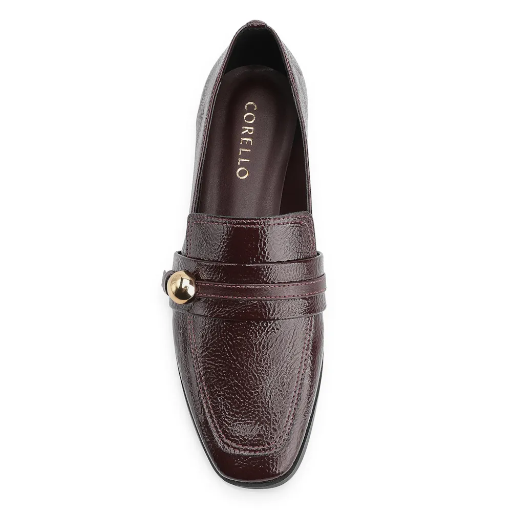 Mocassim Verniz Vinho Escuro - imagem 5