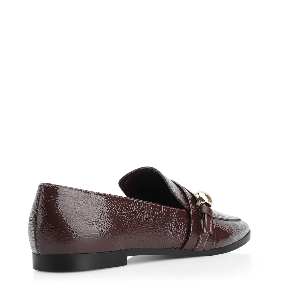 Mocassim Verniz Vinho Escuro - imagem 3