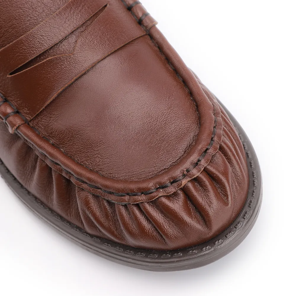 Mocassin Couro Marrom - imagem 7
