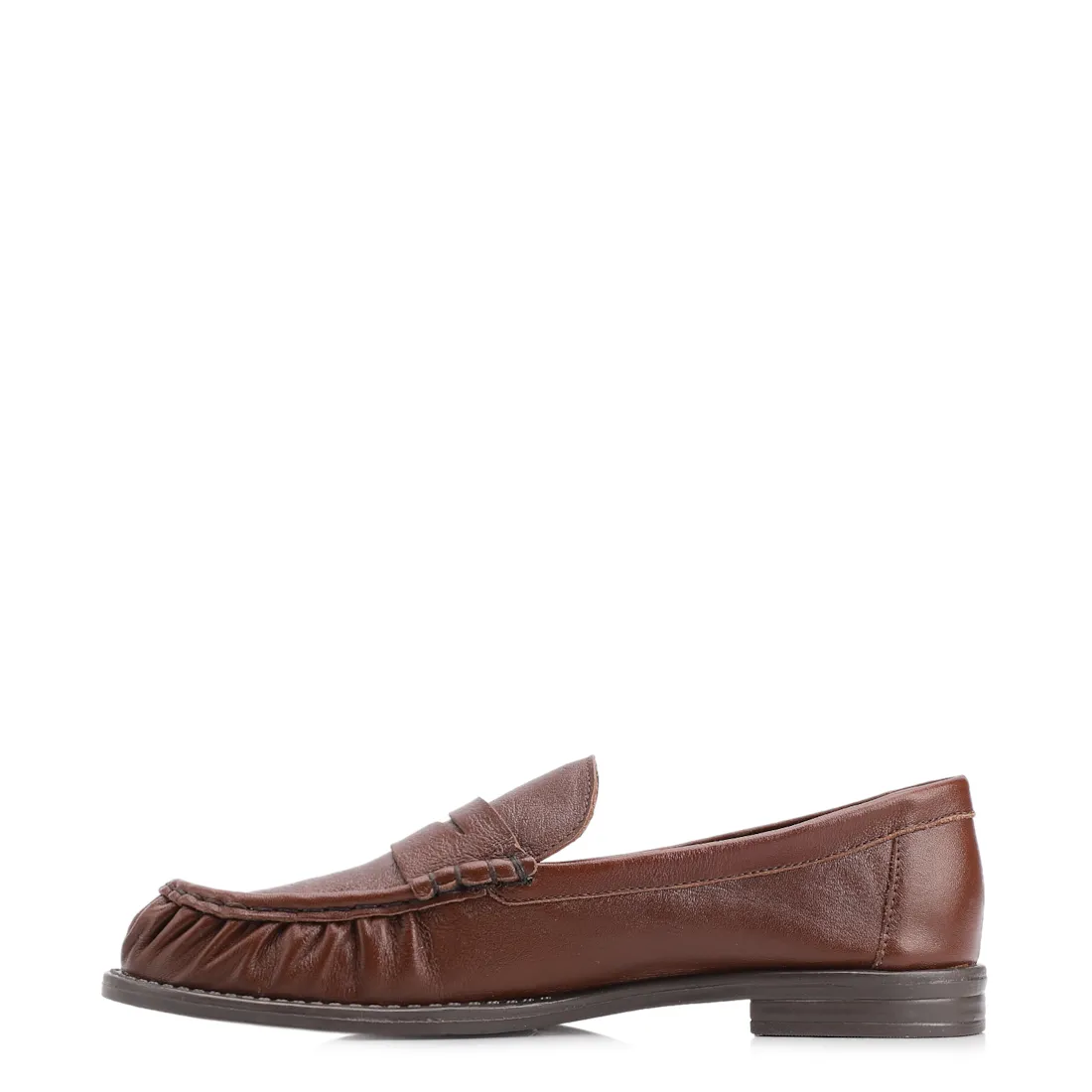 Mocassin Couro Marrom - foto 5