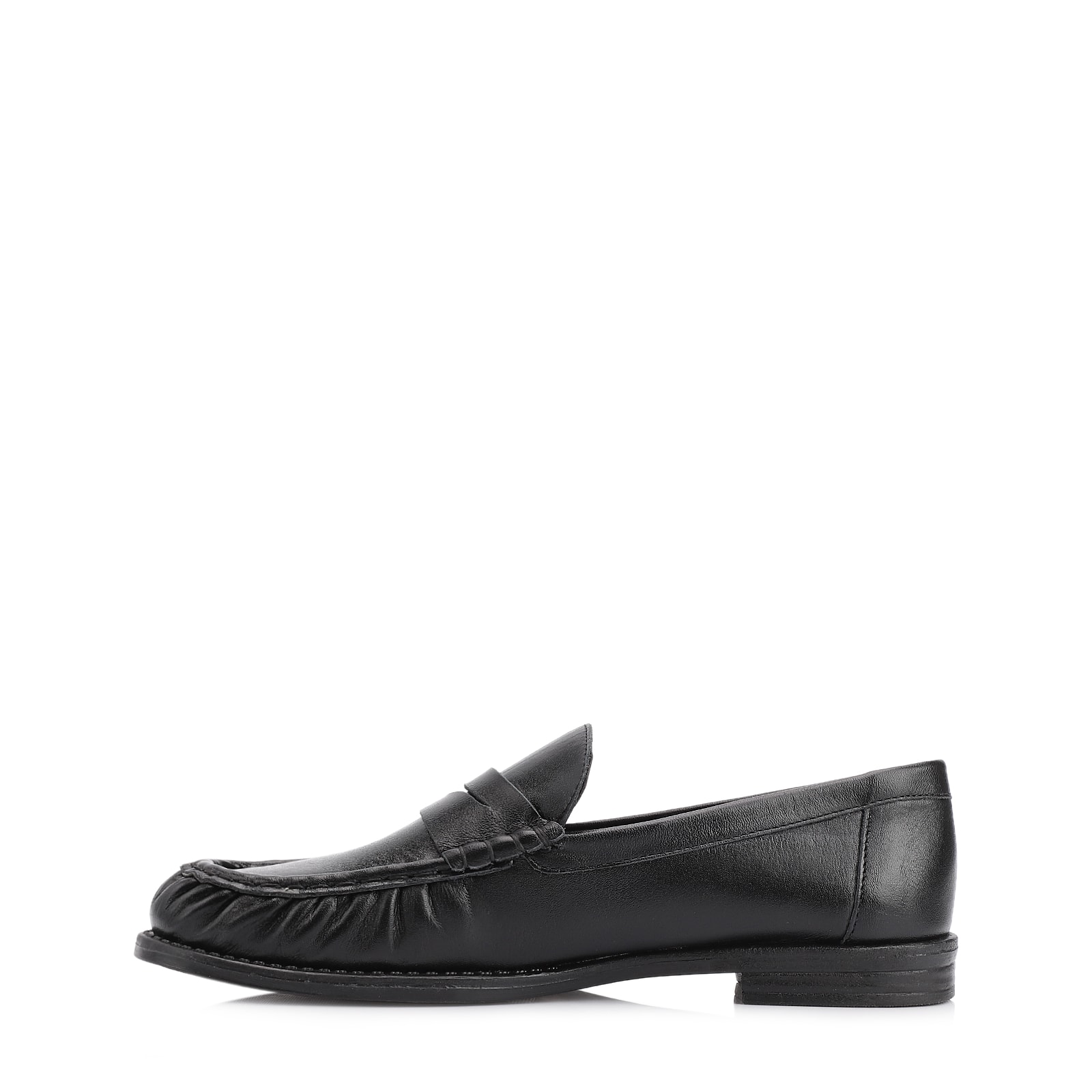 Mocassin Couro Preto