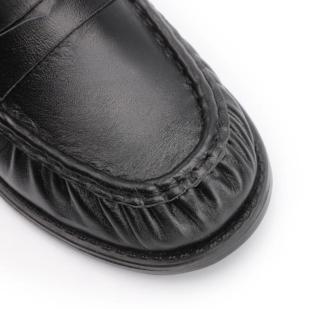 Mocassin Couro Preto - imagem 7