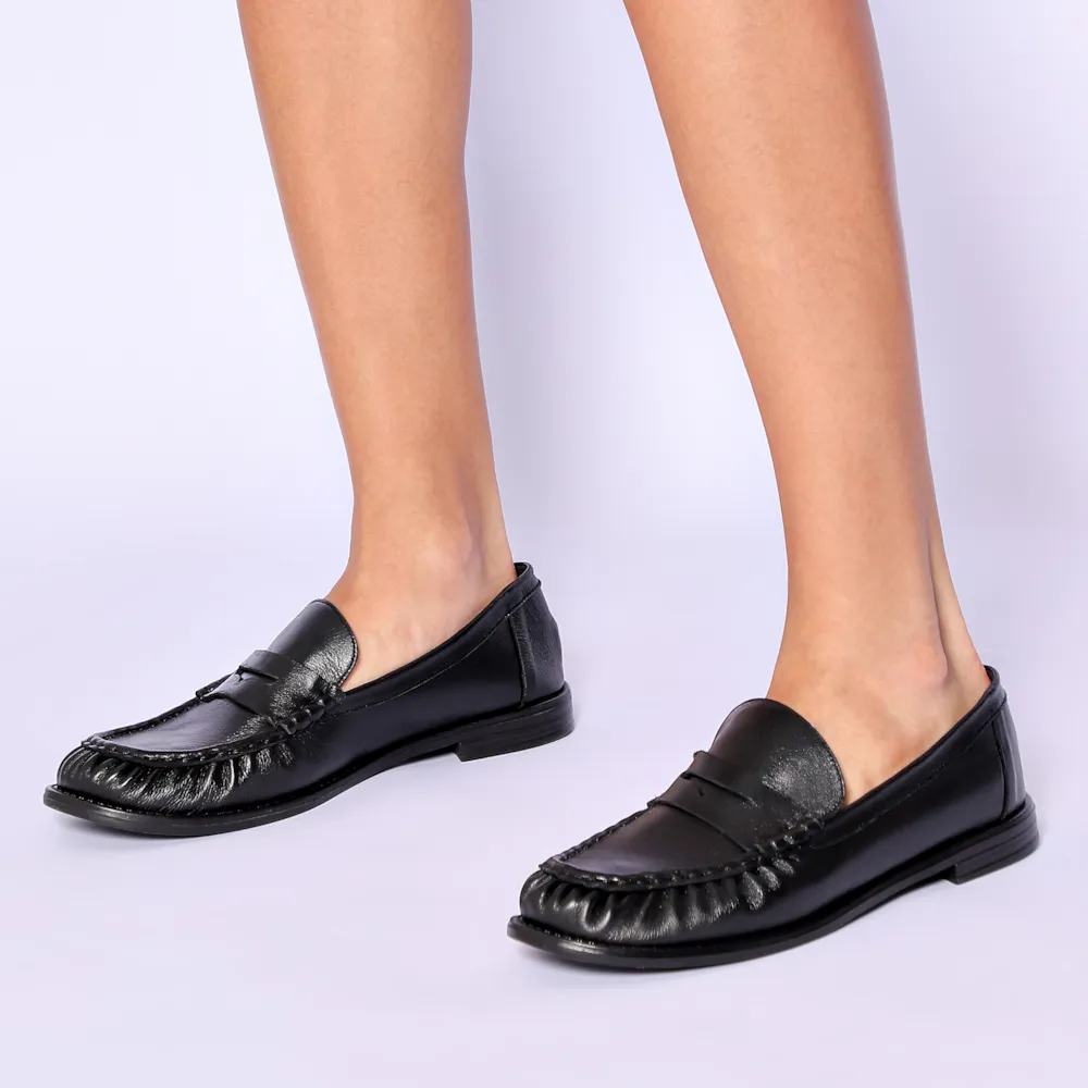 Mocassin Couro Preto - imagem 2