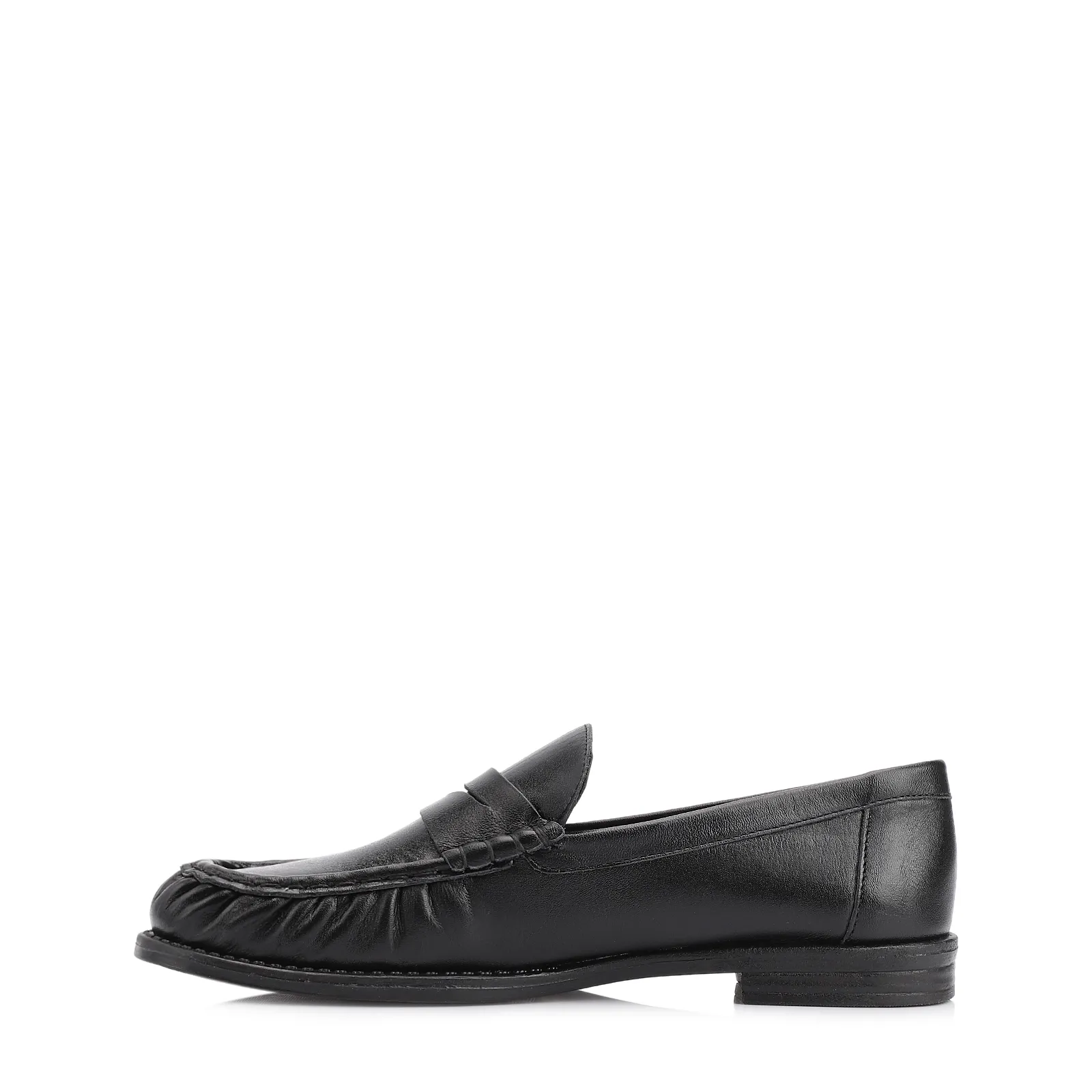 Mocassin Couro Preto