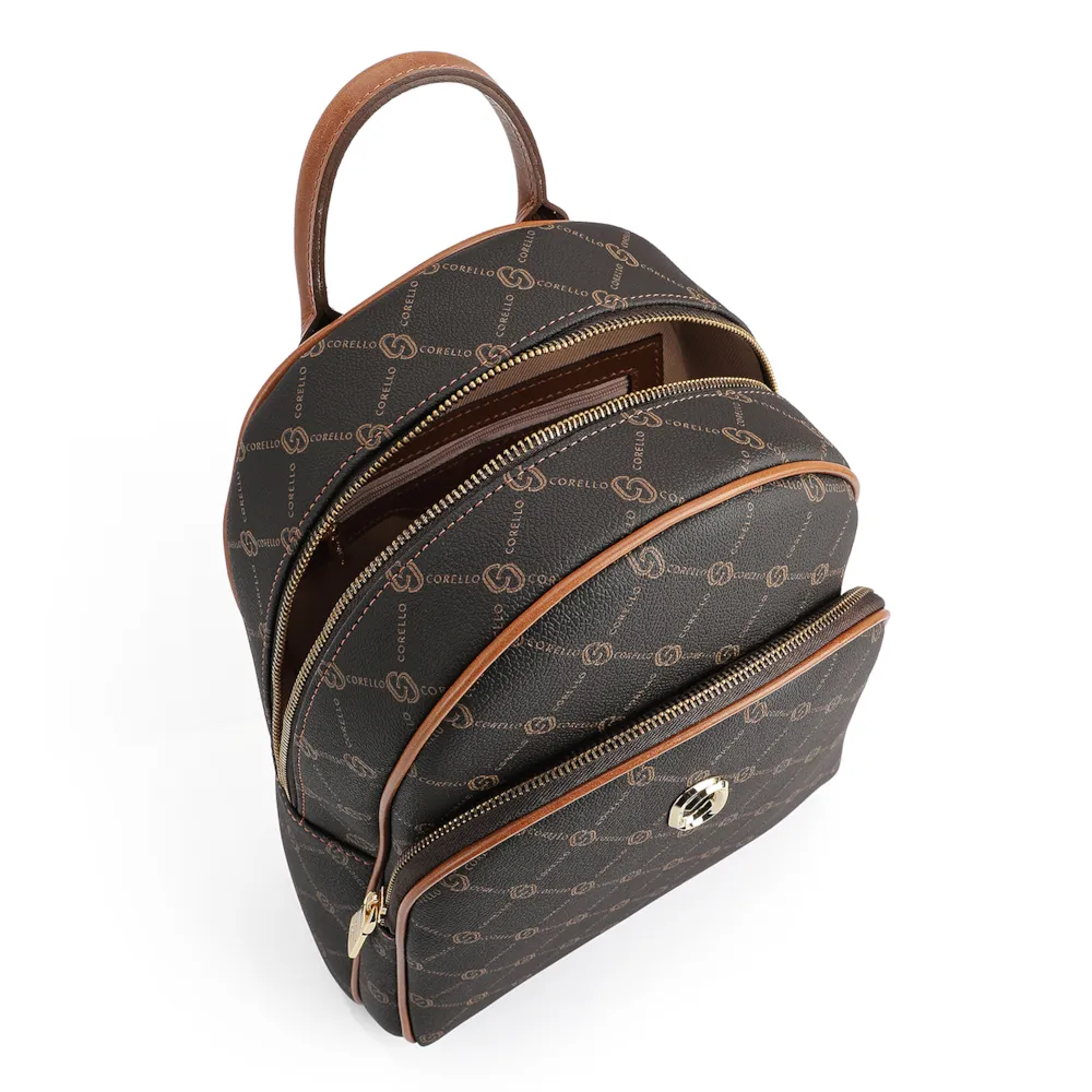 Mochila Alt Monograma Marrom - imagem 4