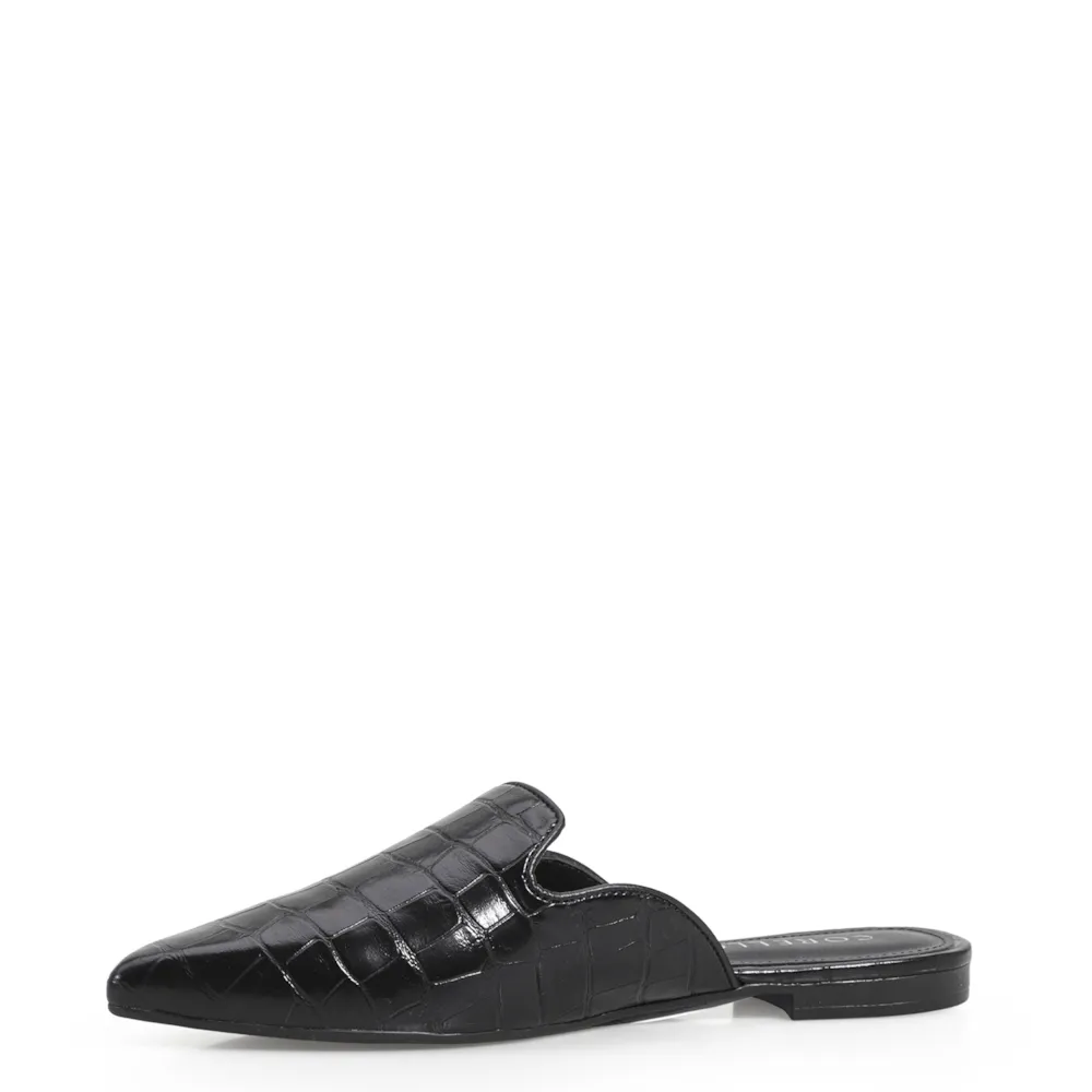 Mule Alt Croco Preto - imagem 5