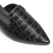 Mule Alt Croco Preto - imagem 7