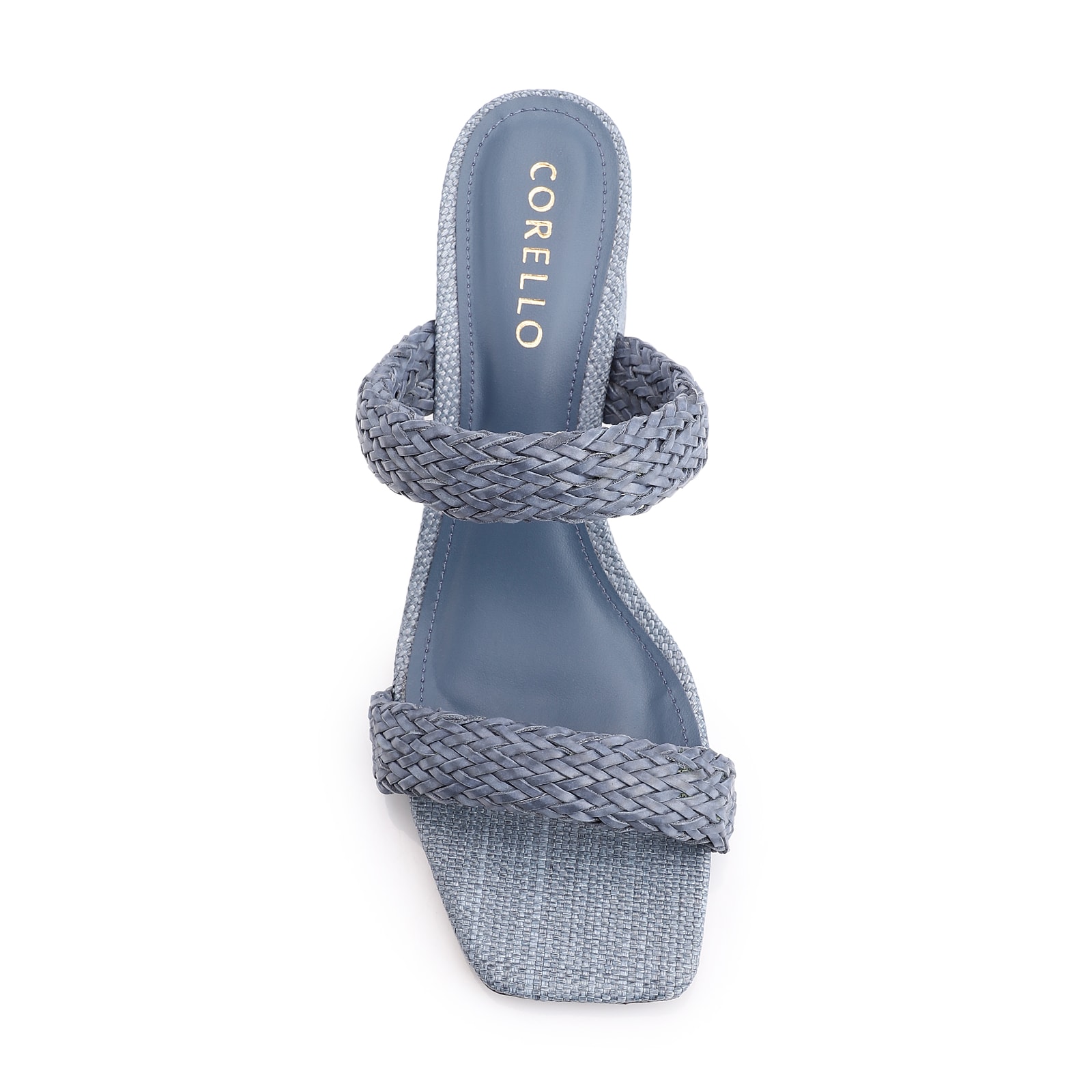 Mule Alt Tramado Azul