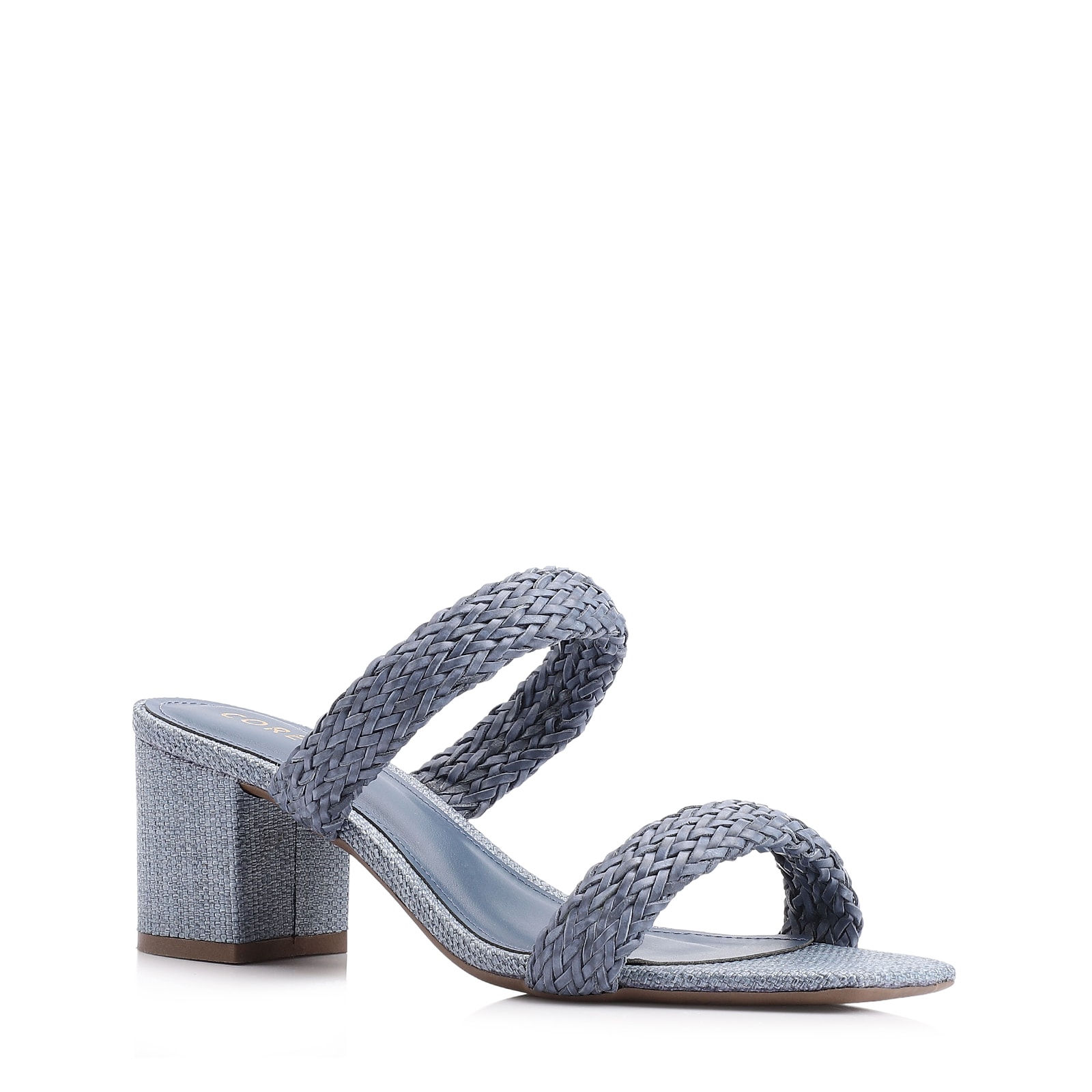 Mule Alt Tramado Azul