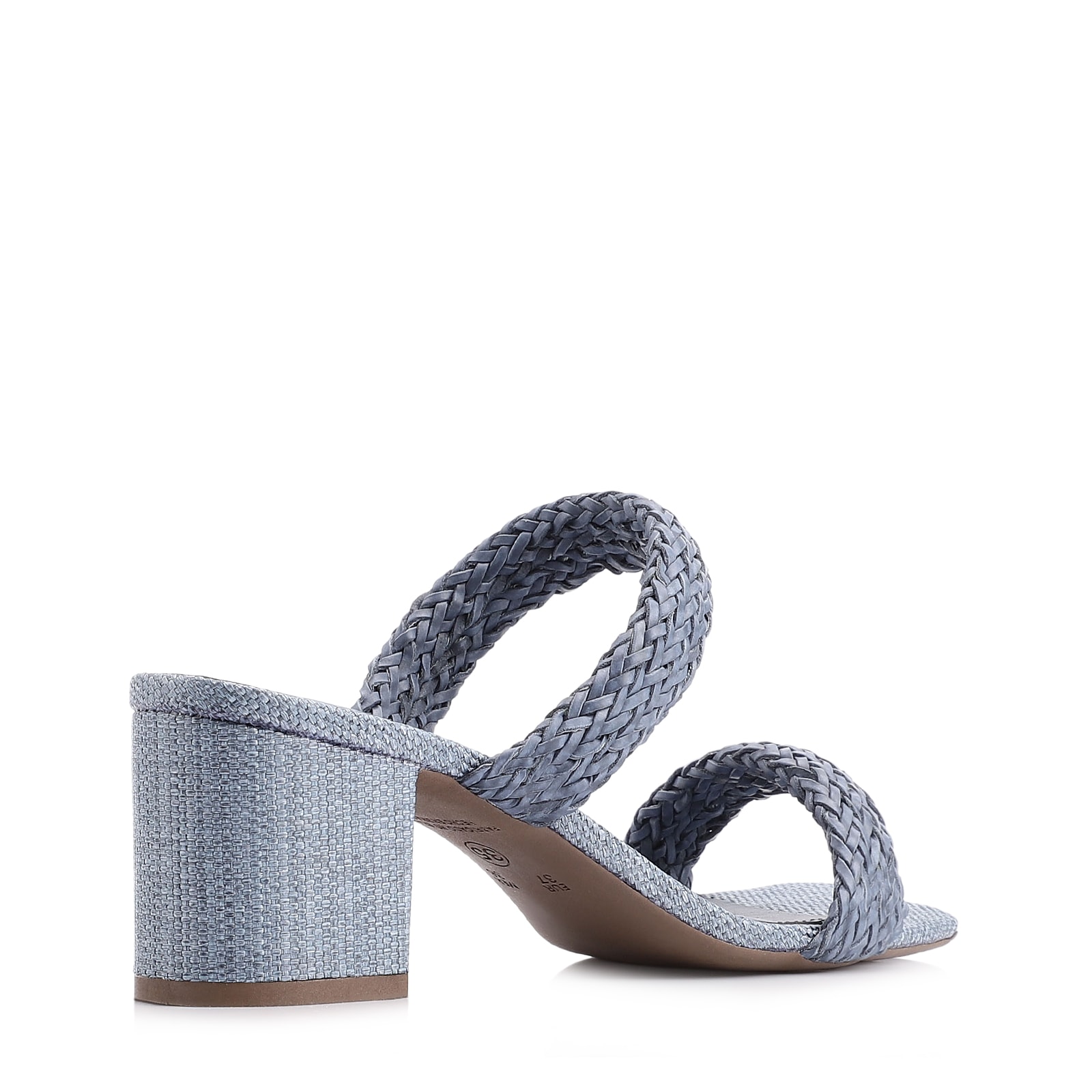 Mule Alt Tramado Azul