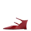 Mule Anabela Alt Verniz Vermelho - imagem 5