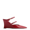 Mule Anabela Alt Verniz Vermelho - imagem 3