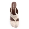 Mule Animal Print Salto Anabela Alto Alt Python - imagem 6