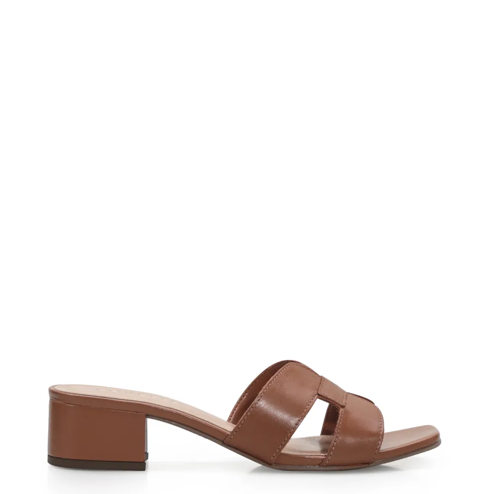 Mule Couro Caramelo - imagem 2