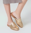 Mule Couro Champagne - imagem 2