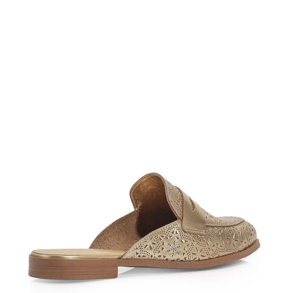 Mule Couro Champagne - imagem 4