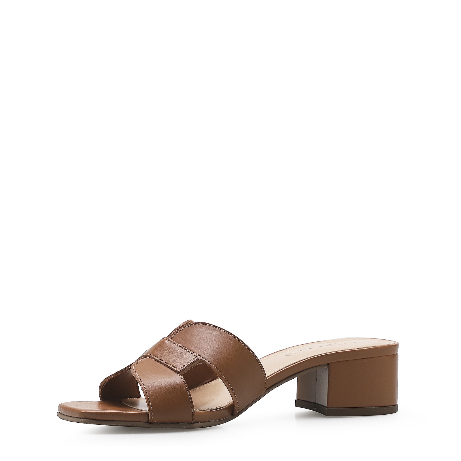 Mule Couro Cuoio