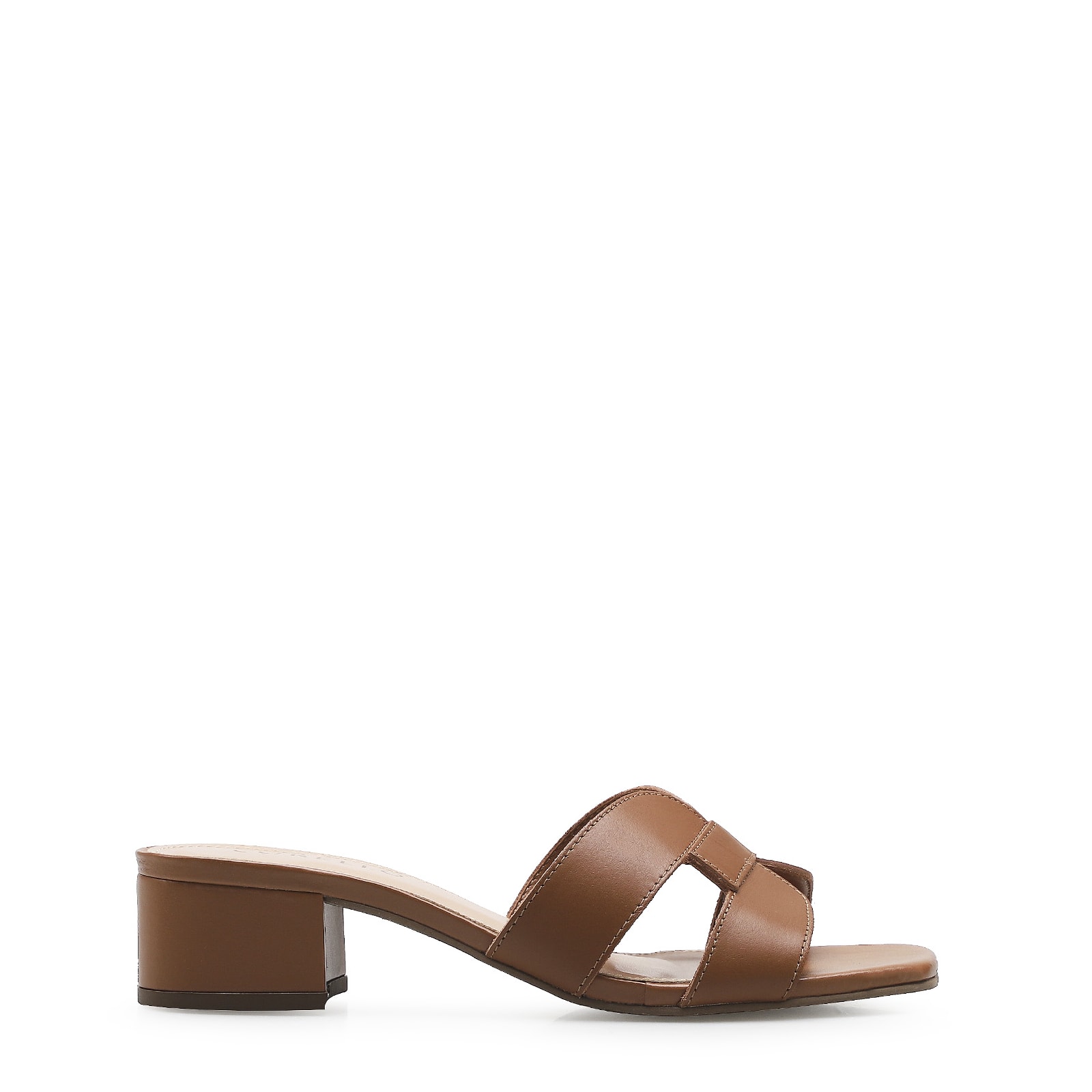 Mule Couro Cuoio