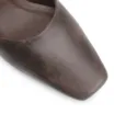 Mule Couro Estonado Marrom - imagem 6
