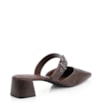 Mule Couro Estonado Marrom - imagem 3