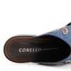 Mule Couro Estonado Marrom /Jeans - imagem 11
