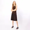 Mule Couro Estonado Marrom /Jeans - imagem 12